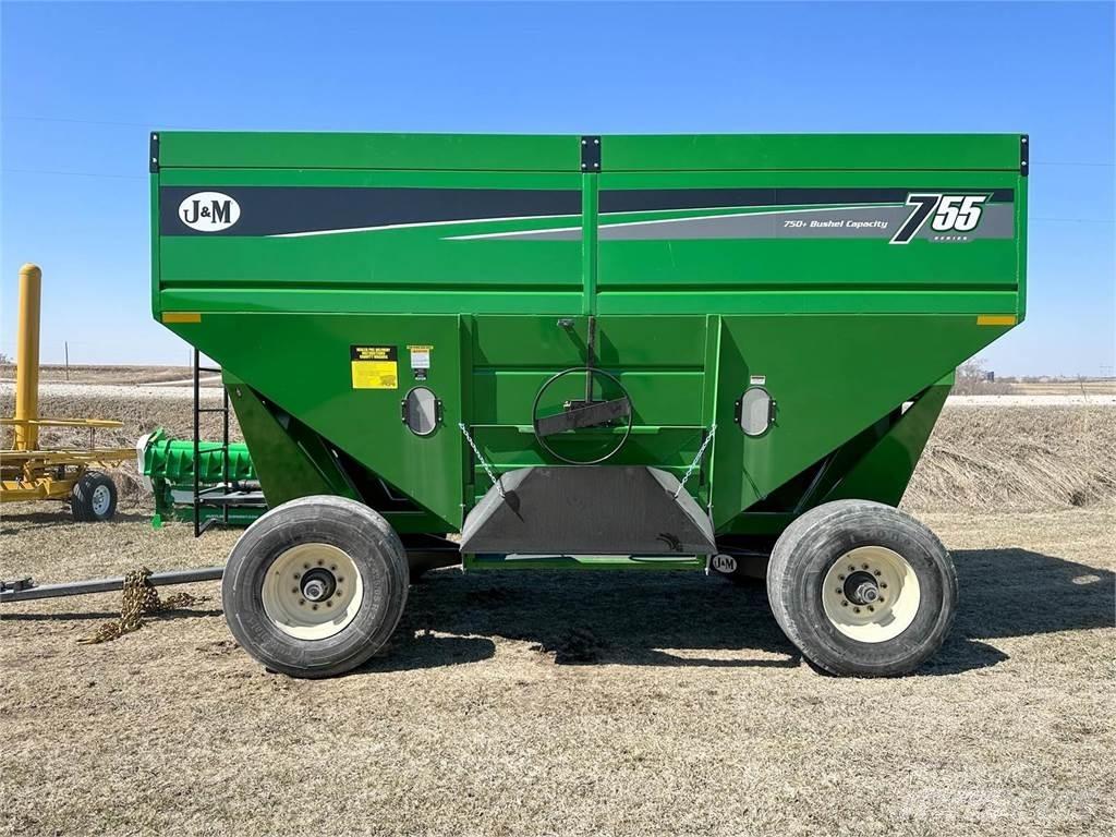 J&M 755SD Grain / Silage Trailers