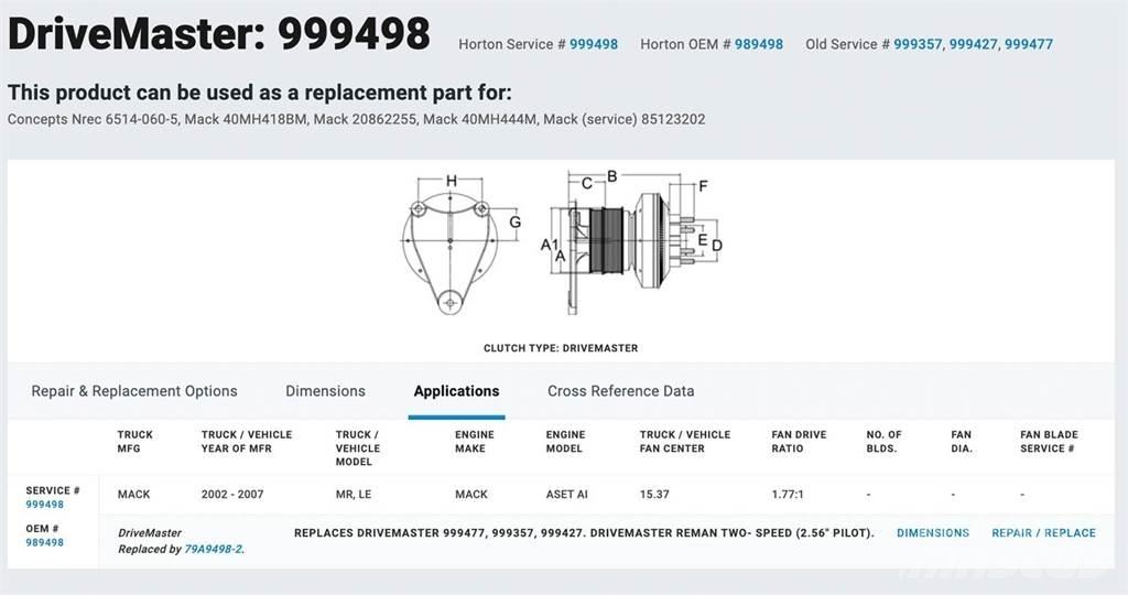 Mack AI Other components