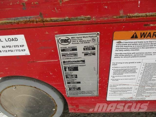 MEC 1330SE Scissor lifts