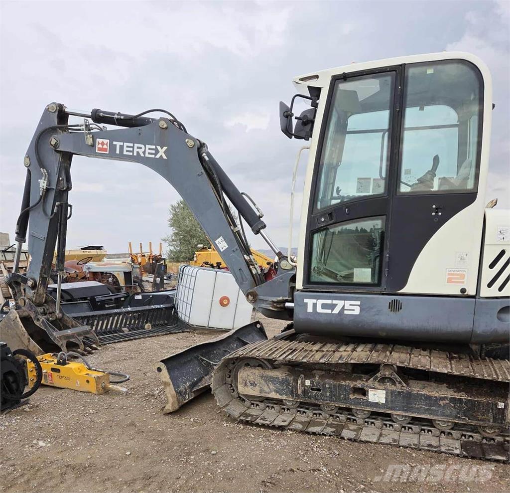 Terex TC75 Crawler excavators