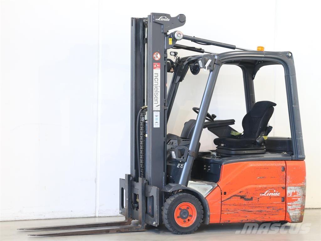 Linde E16/386-01 Electric forklift trucks