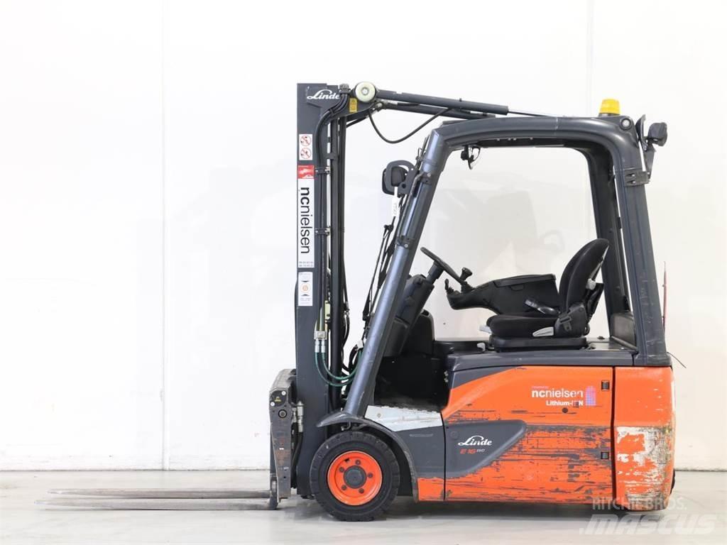 Linde E16/386-02 EVO Electric forklift trucks