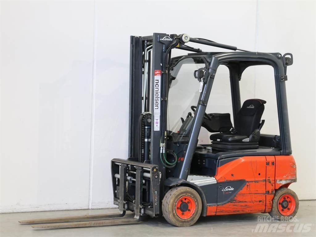 Linde E16P/386-02 Electric forklift trucks