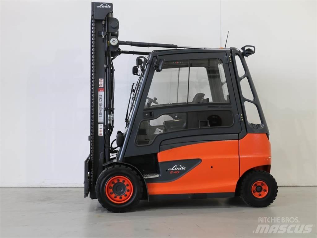 Linde E40/600HL/388 Electric forklift trucks