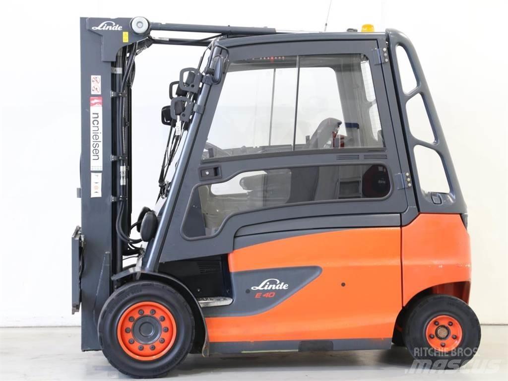 Linde E40/600HL/388 Electric forklift trucks