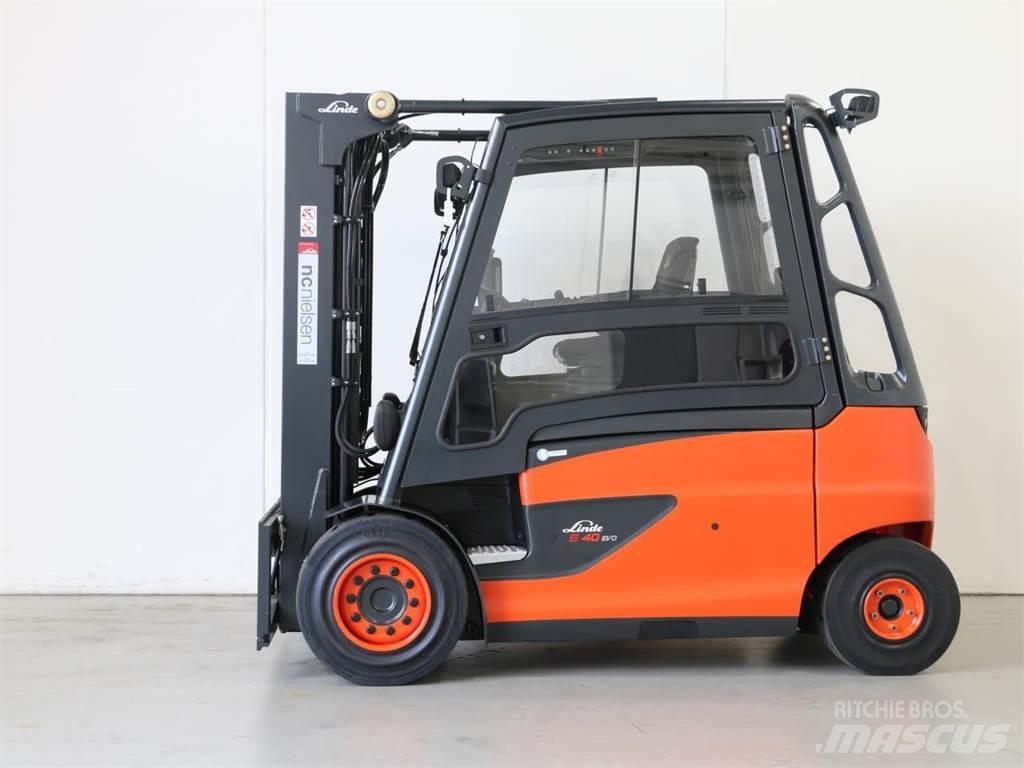 Linde E40/600HL/388 Electric forklift trucks