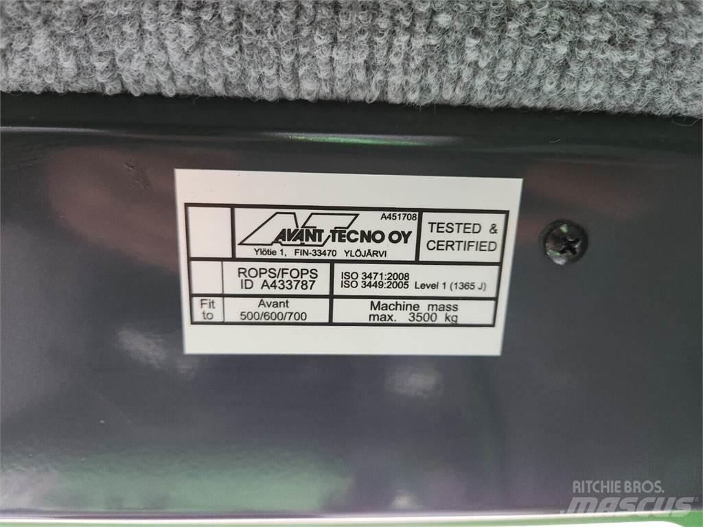 Avant 760i Mini loaders