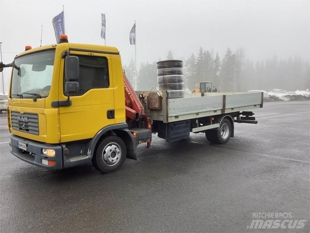 MAN TGL Truck mounted cranes