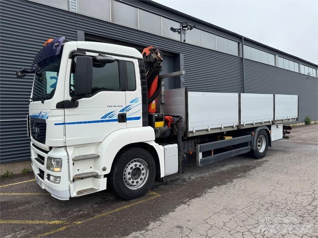 MAN TGS 18.320 Truck mounted cranes