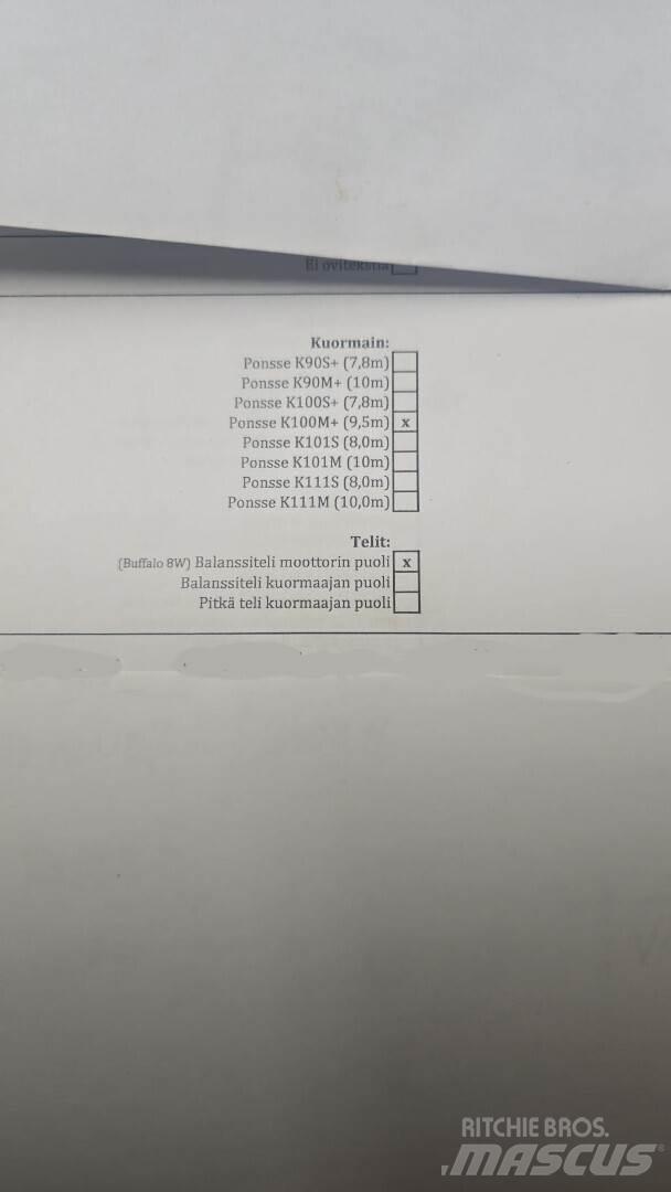 Ponsse BUFFALO Forwarders