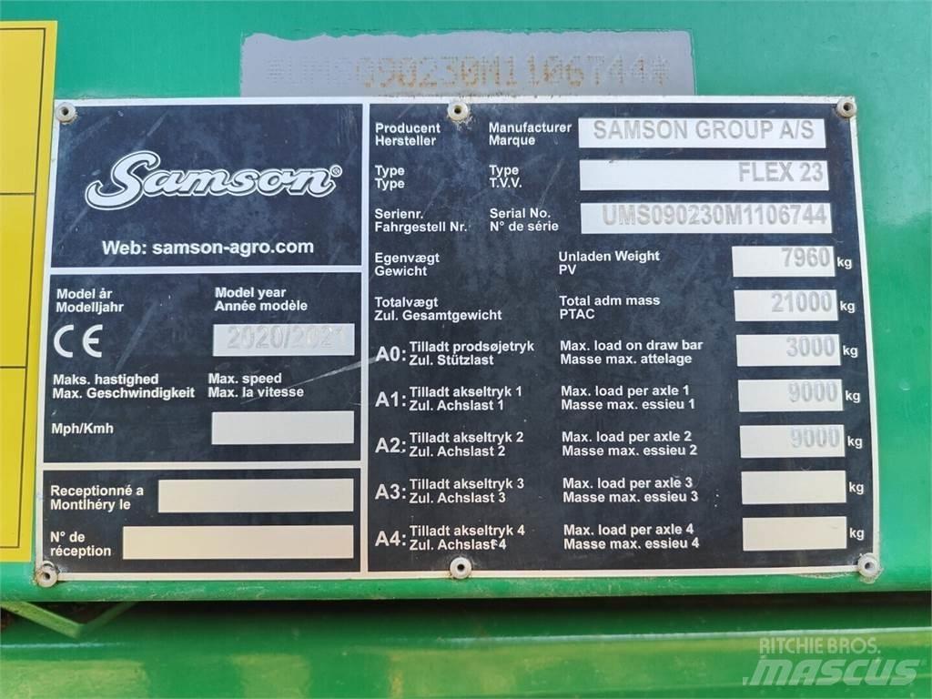 Samson Flex 23 Manure spreaders