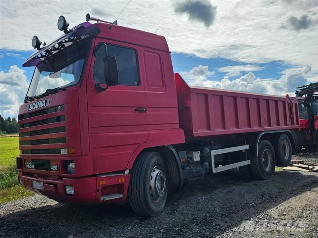 Scania 143H 6X2 Tipper trucks