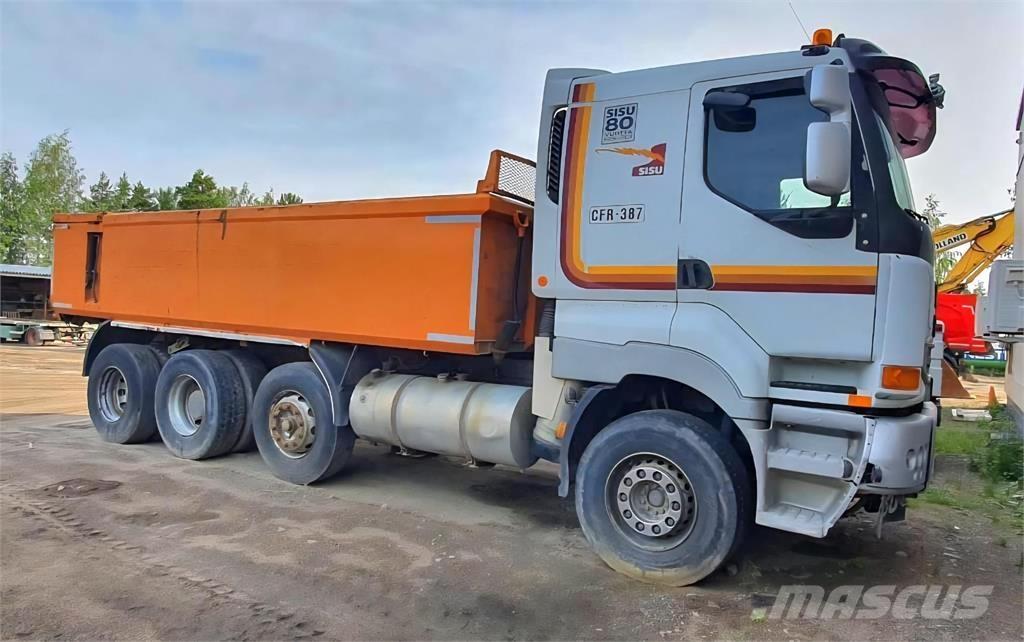 Sisu E12 8X2 Tipper trucks