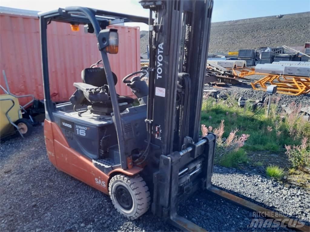 Toyota 8FBET16 Electric forklift trucks