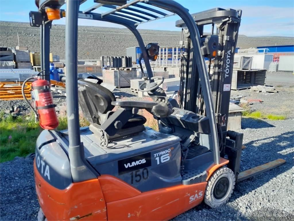 Toyota 8FBET16 Electric forklift trucks