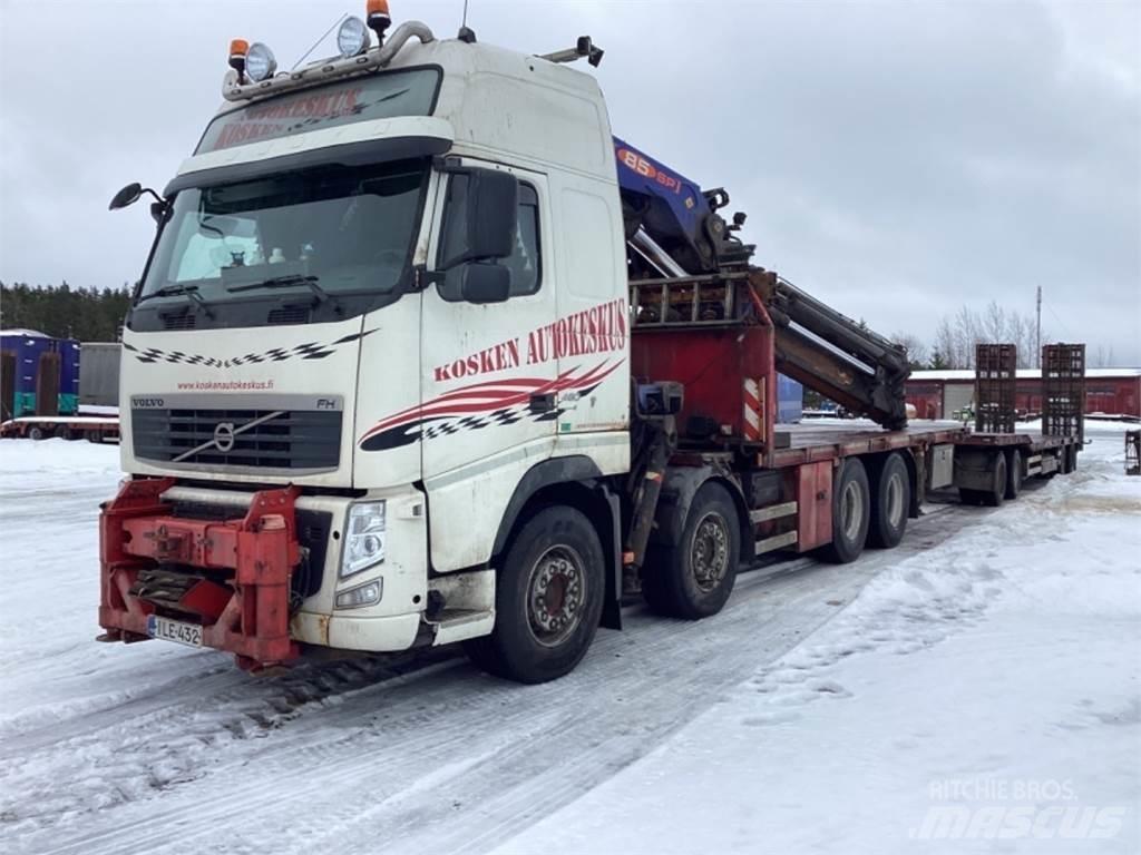 Volvo 8x4 Truck mounted cranes