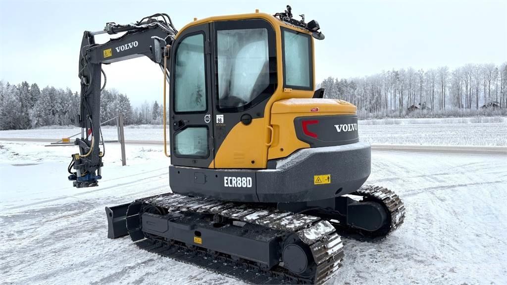 Volvo ECR88D Mini excavators  7t - 12t