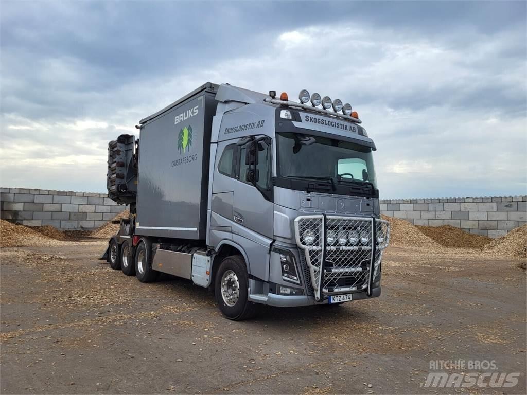 Volvo FH16 Wood chip trucks