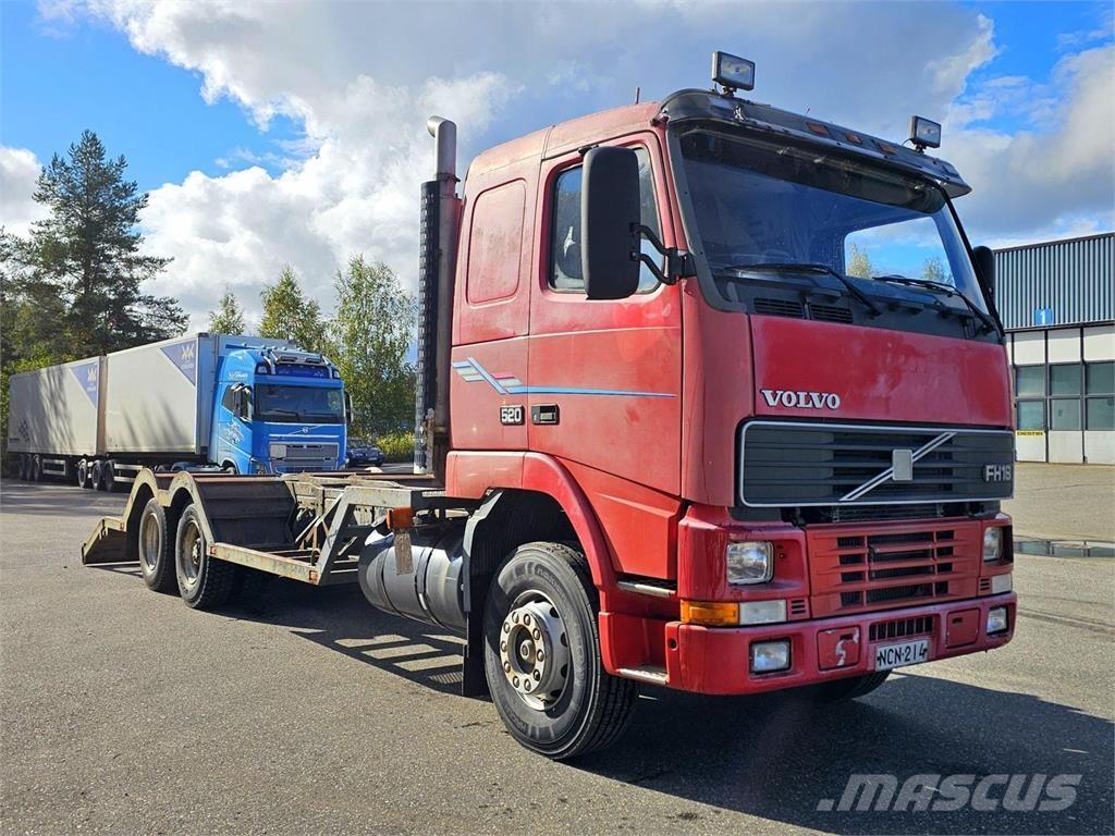 Volvo FH16 6X2 Forest machine transport trucks
