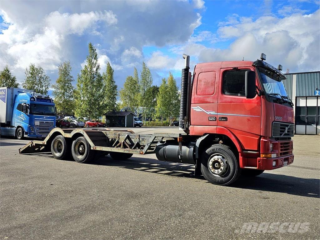 Volvo FH16 6X2 Forest machine transport trucks