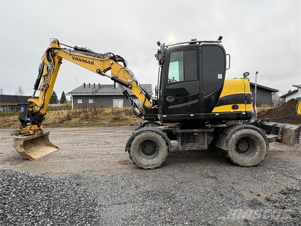 Yanmar B 95 W Wheeled excavators