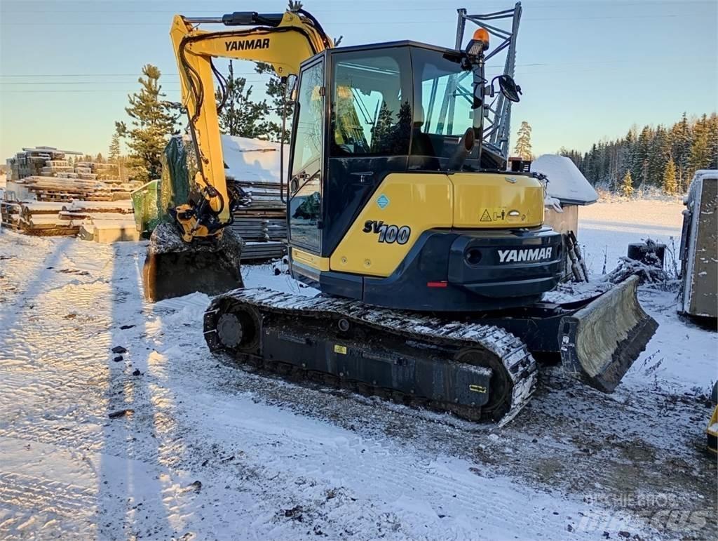 Yanmar SV100 Crawler excavators