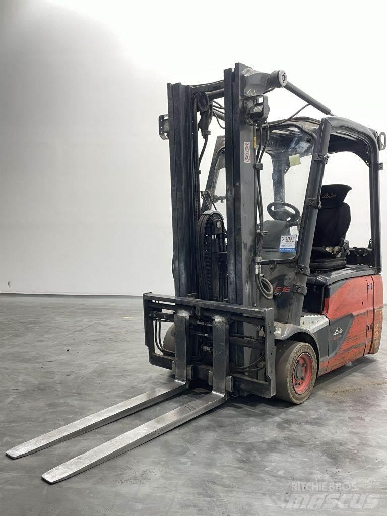 Linde E16-02-386 Electric forklift trucks