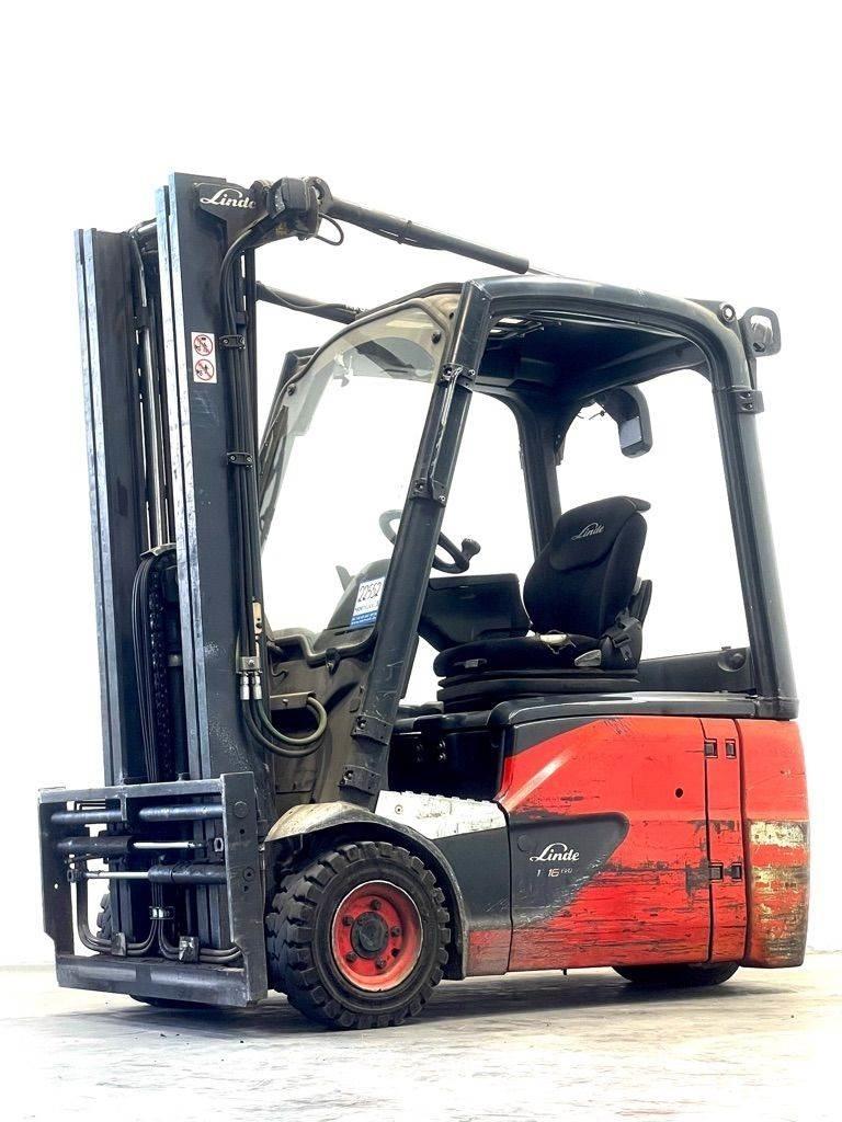 Linde E16-386-EVO Electric forklift trucks