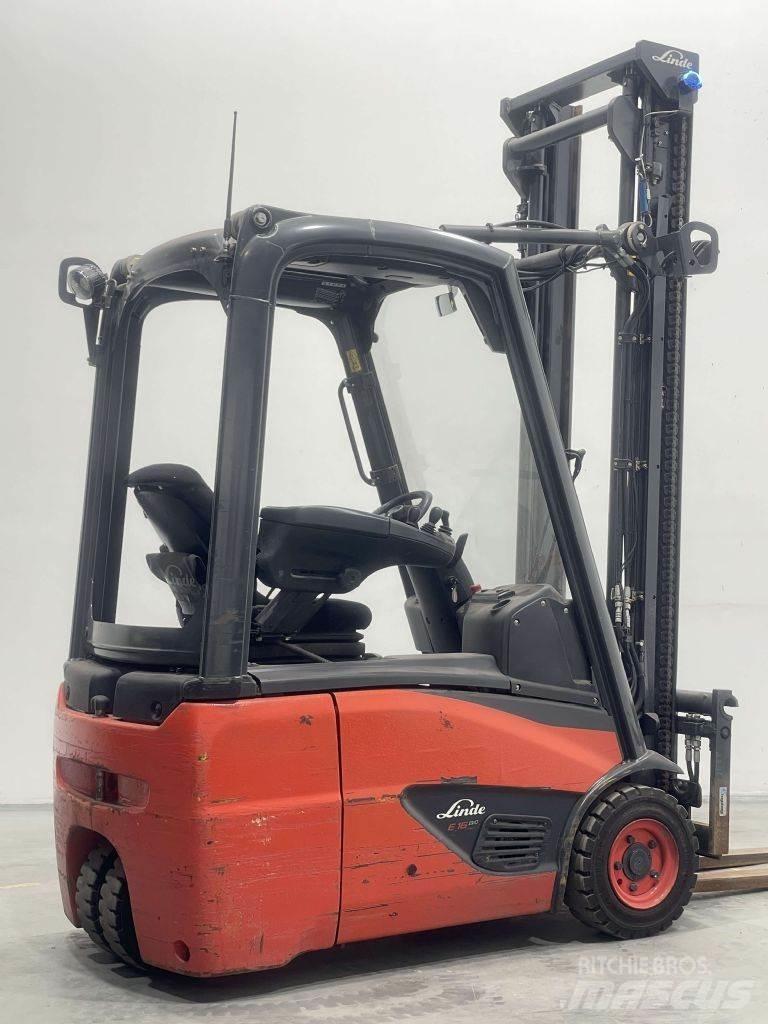 Linde E16C-02-386 Electric forklift trucks