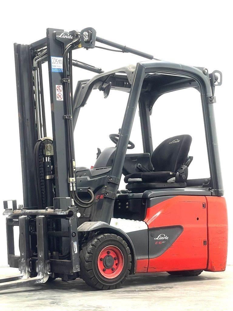 Linde E16C-386-EVO Electric forklift trucks
