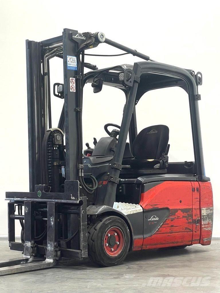 Linde E16L-386-EVO Electric forklift trucks