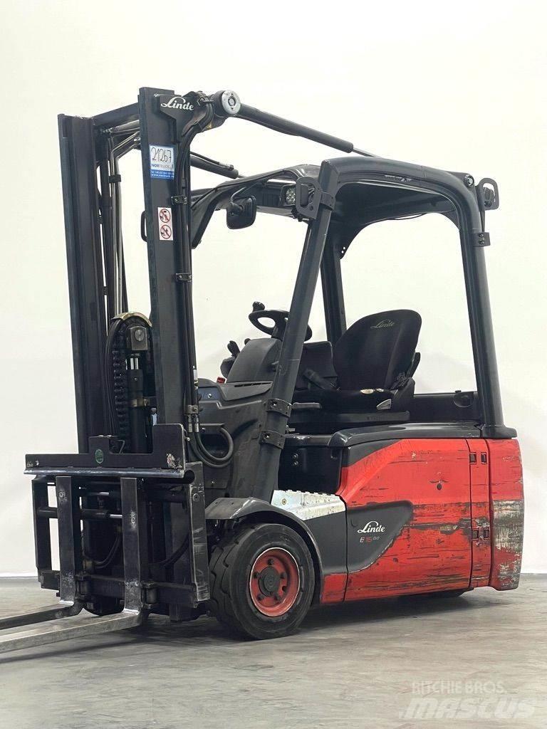 Linde E16L-386-EVO Electric forklift trucks