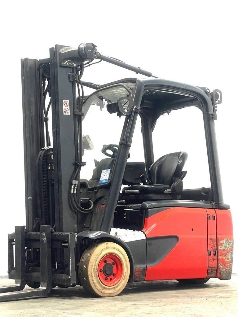 Linde E16L-386-EVO Electric forklift trucks