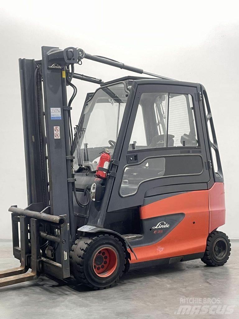 Linde E35HL-01-387 Electric forklift trucks