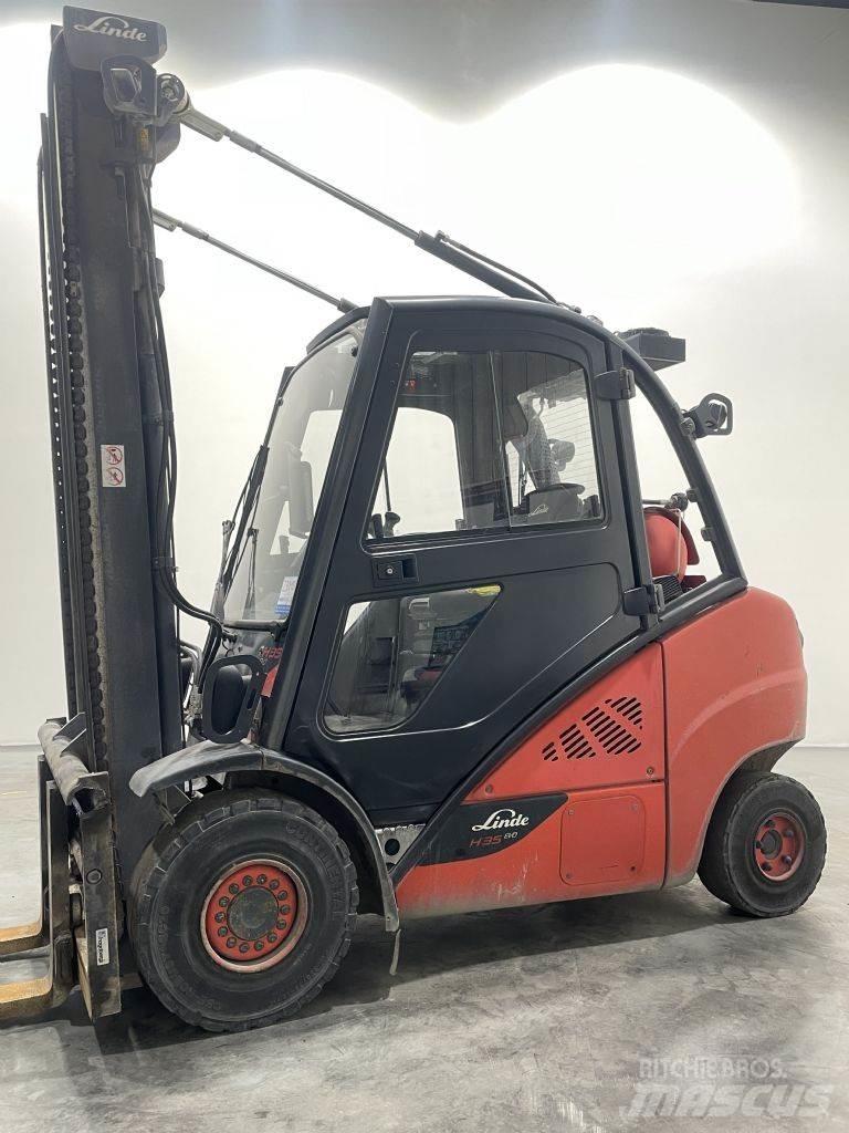 Linde H35T-02-393 LPG trucks
