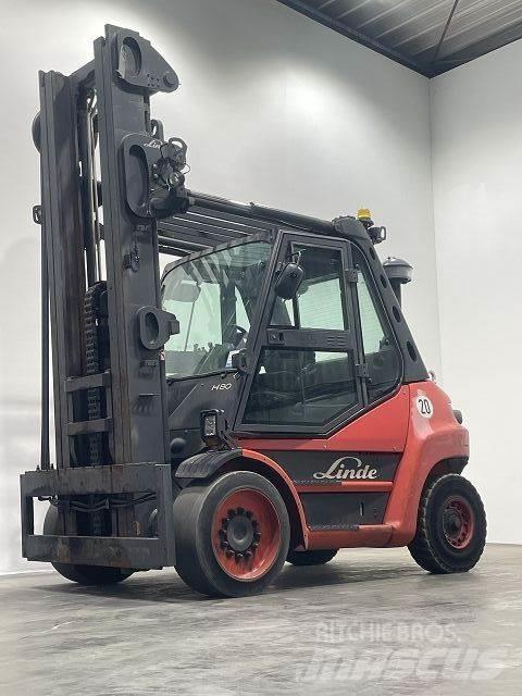 Linde H80D-02-396 Diesel trucks