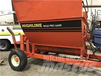Highline 6600 Bale shredders, cutters and unrollers