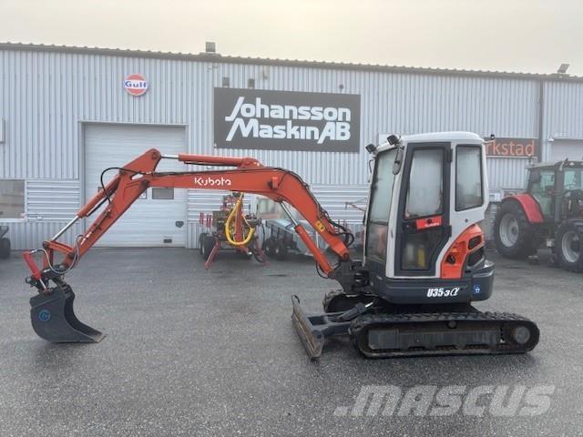 Kubota U35-3 a Crawler excavators