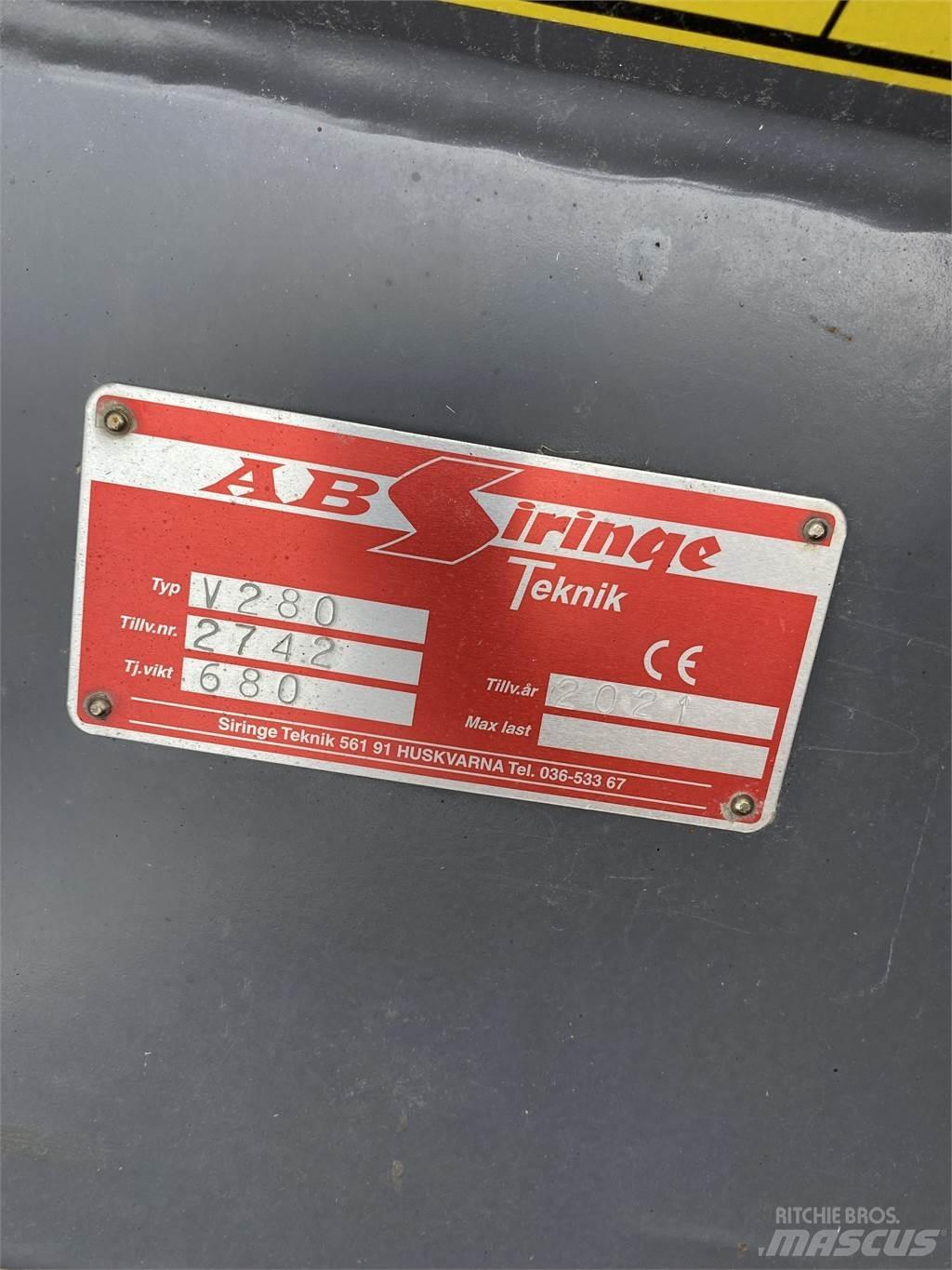 Siringe 280 VIKPLOG Snow blades and plows