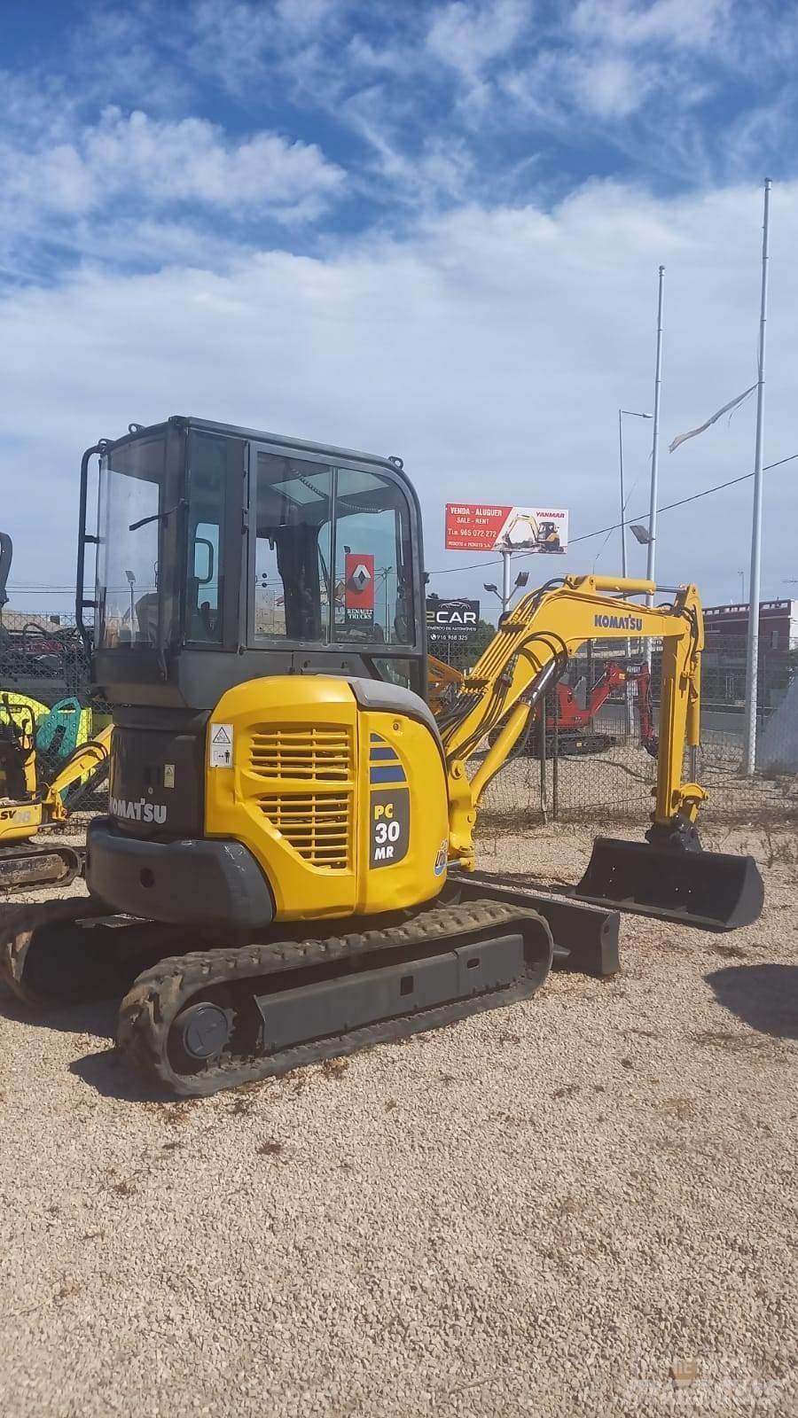 Komatsu PC30MR-2 Mini excavators < 7t (Mini diggers)