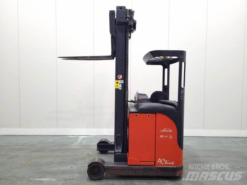 Linde R14S 115 Reach truck