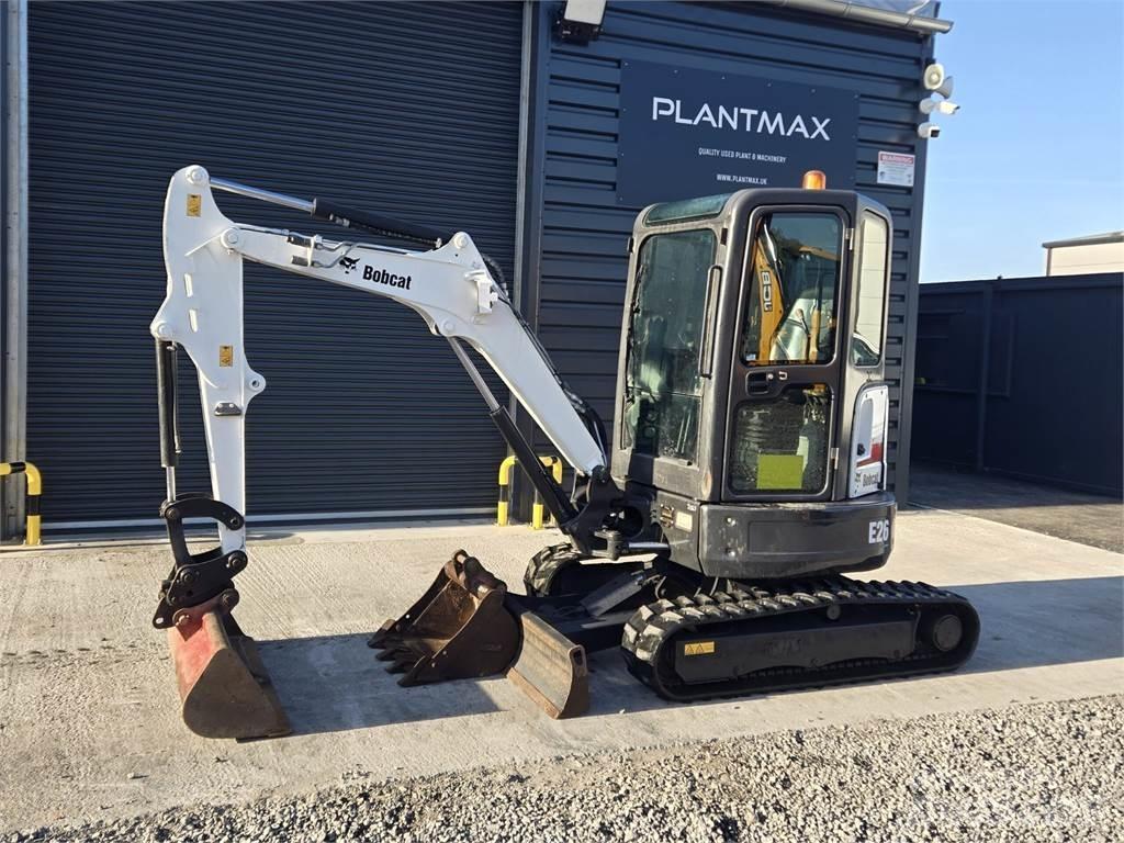 Bobcat E26 Mini excavators < 7t (Mini diggers)