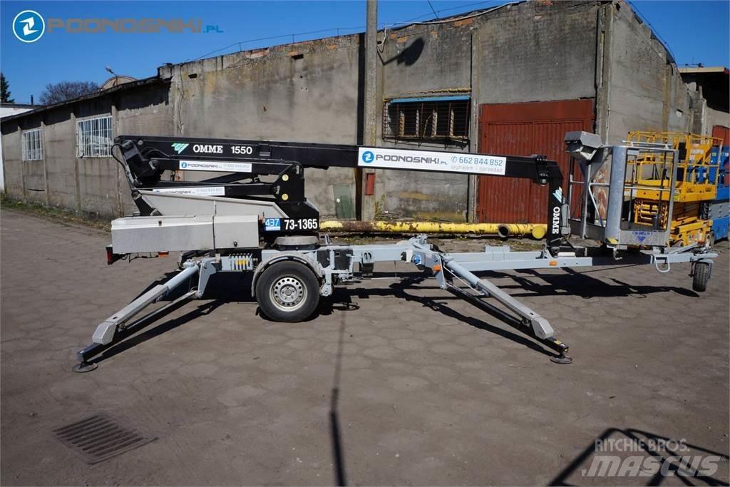 Omme 1550 EBZX Trailer mounted platforms