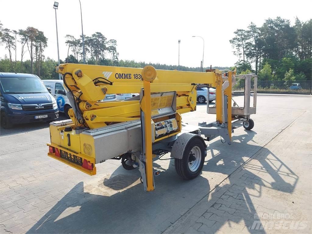 Omme 1830 EBZX Trailer mounted platforms