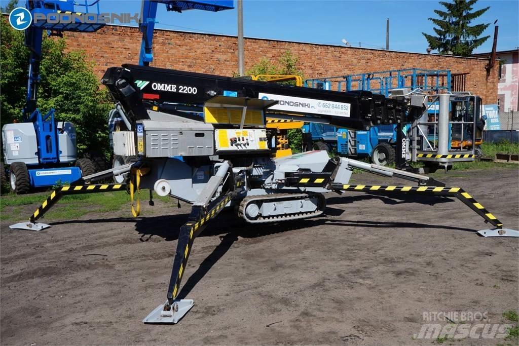 Omme 2200RBD Compact self-propelled boom lifts