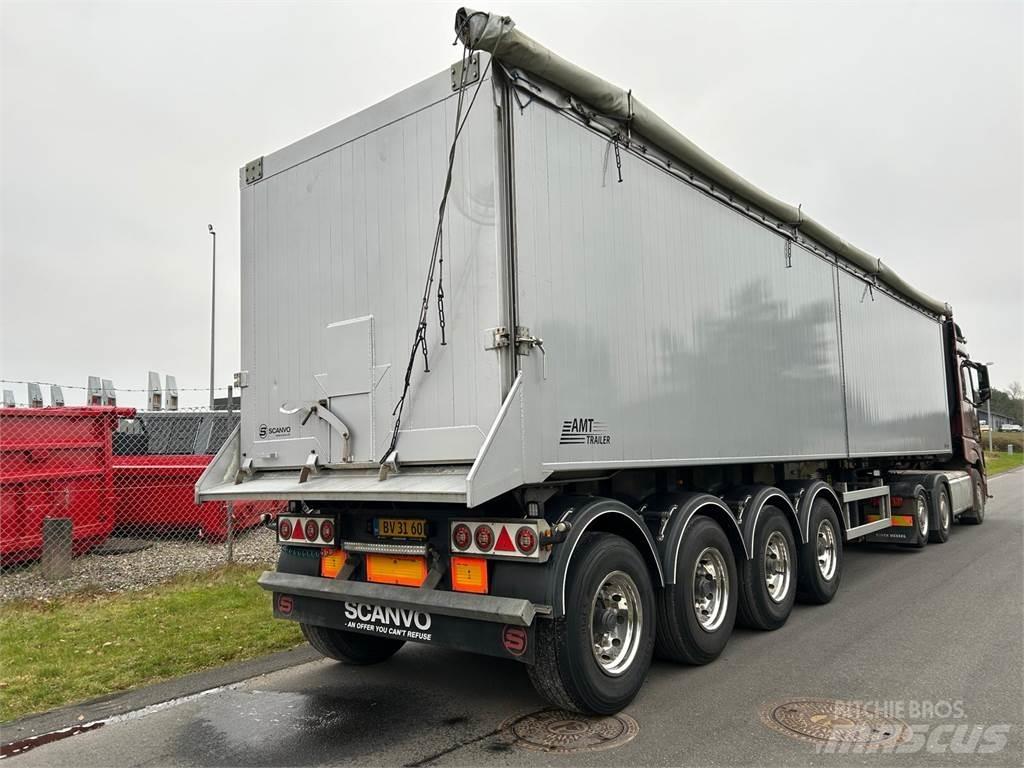 AMT 4-aks 60m3 Tipper semi-trailers