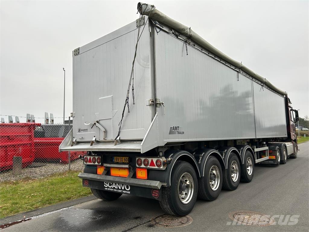 AMT 4-aks 60m3 Tipper semi-trailers