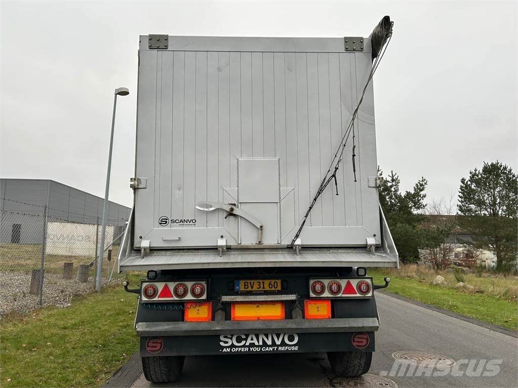 AMT 4-aks 60m3 Tipper semi-trailers