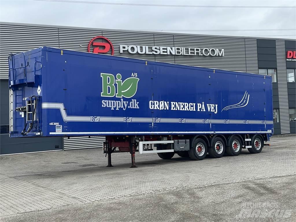 Kel-Berg 4-aks Walking floor semi-trailers