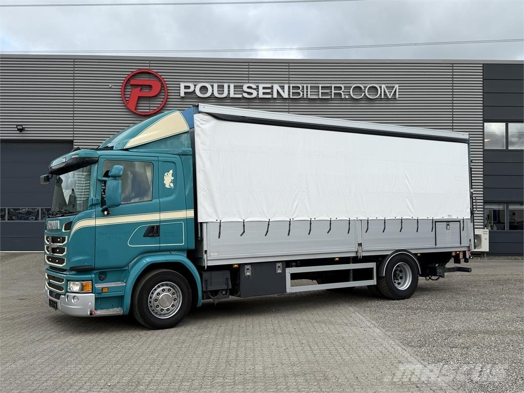 Scania G320 4x2 Curtain sider trucks